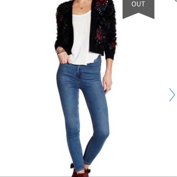 Free People Denim - Free People Cyndi High Rise Skinny Jean